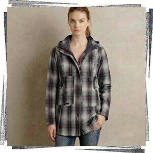 Lightweight Gray & Pink Plaid All Weather Jacket (S) by Outdoor Research